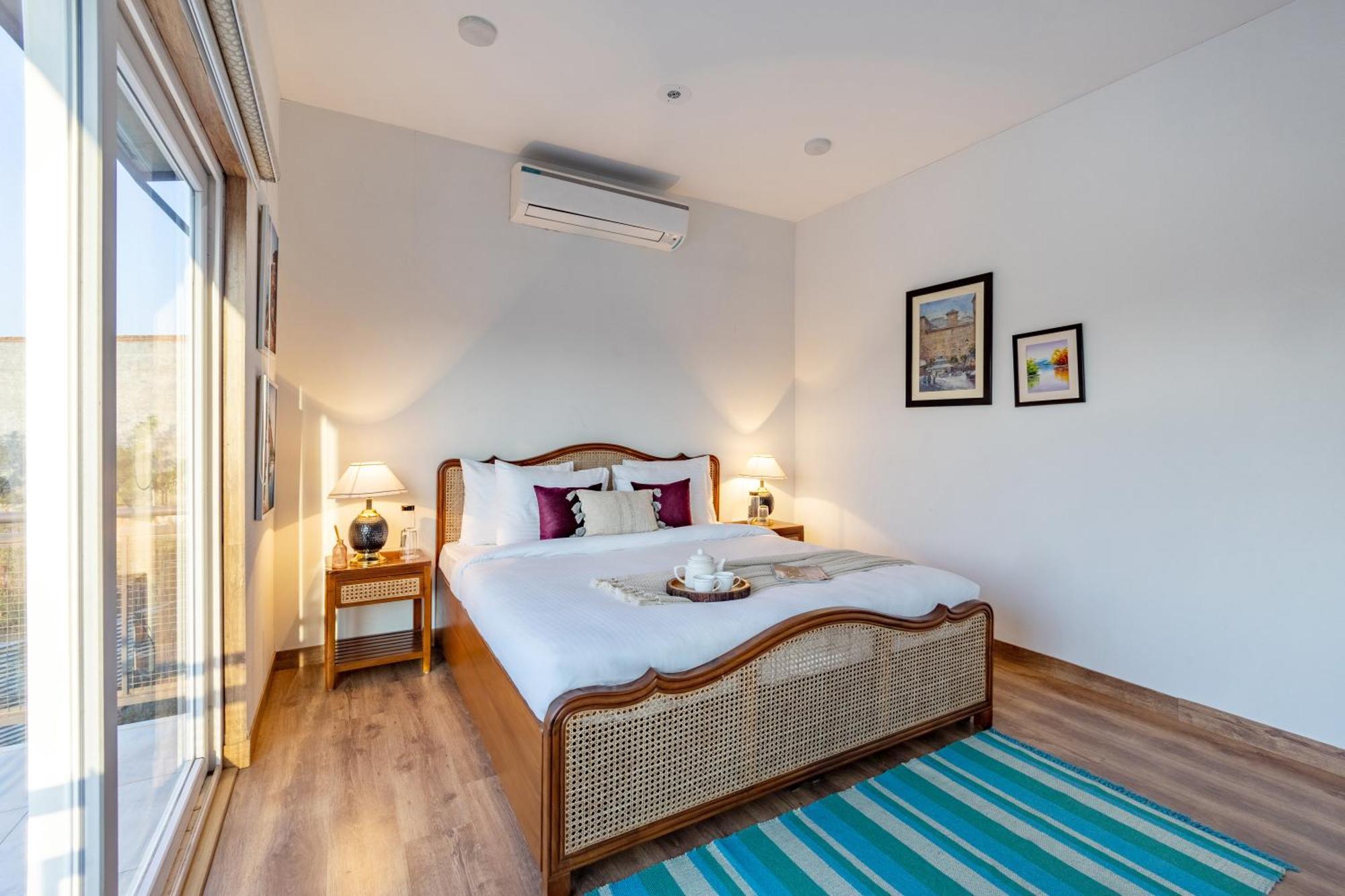Elivaas Hidden Oasis 4Bhk With Pool, Mud House & Container House Villa Dhauj Exterior photo