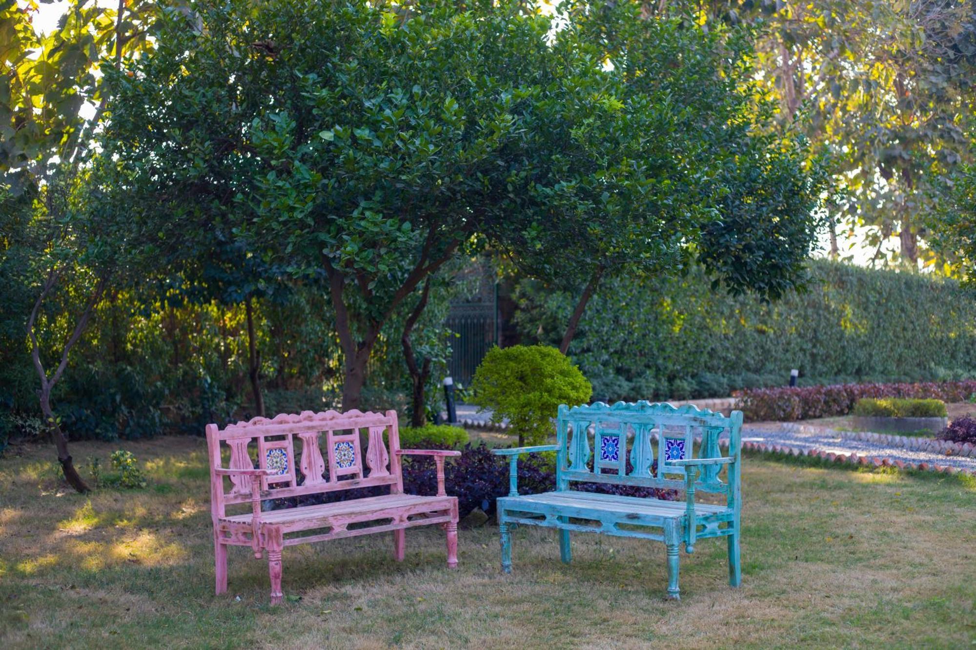 Elivaas Hidden Oasis 4Bhk With Pool, Mud House & Container House Villa Dhauj Exterior photo
