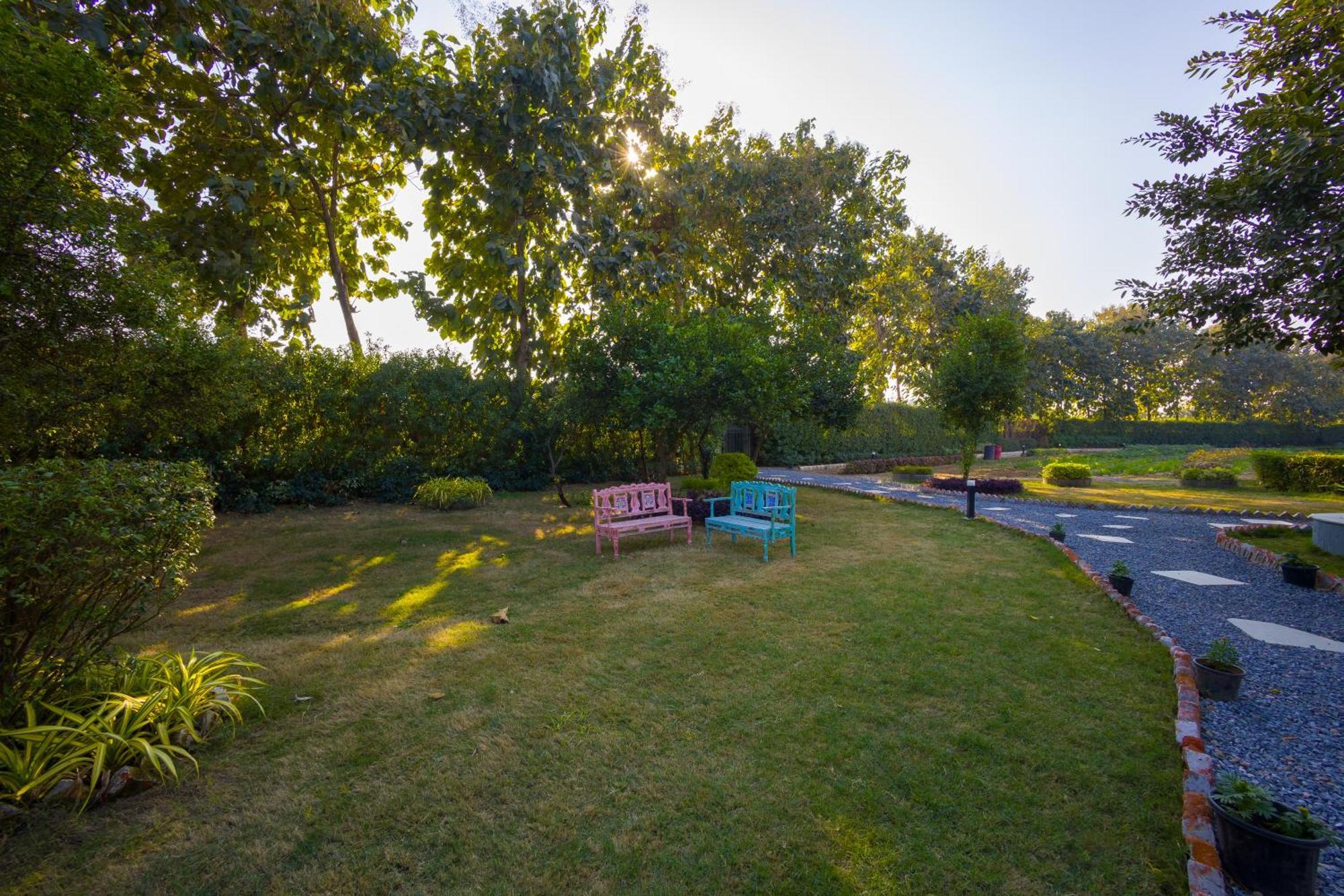 Elivaas Hidden Oasis 4Bhk With Pool, Mud House & Container House Villa Dhauj Exterior photo